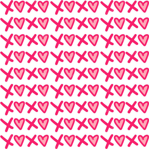 XOXO With Hearts 1