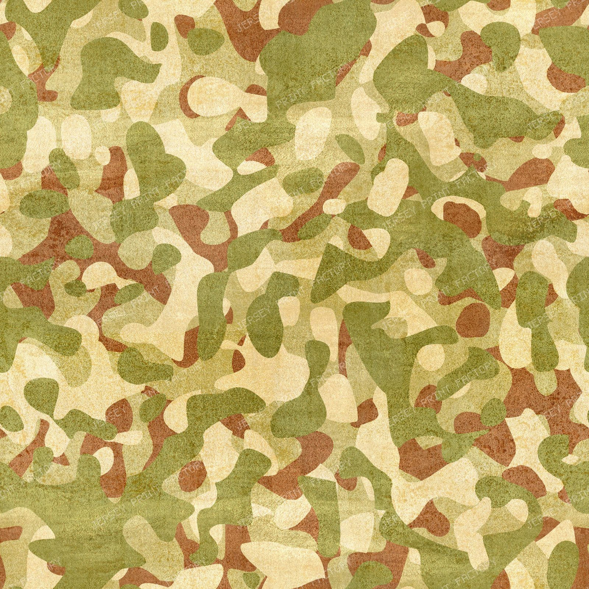 Textured Earth Tones Abstract Camouflage