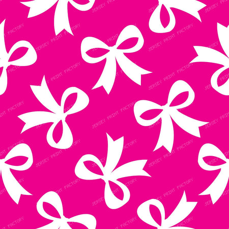 Bow Pattern, Coquette Bow, Ribbon, Cute Bow, White Bow, Black — Pink 4
