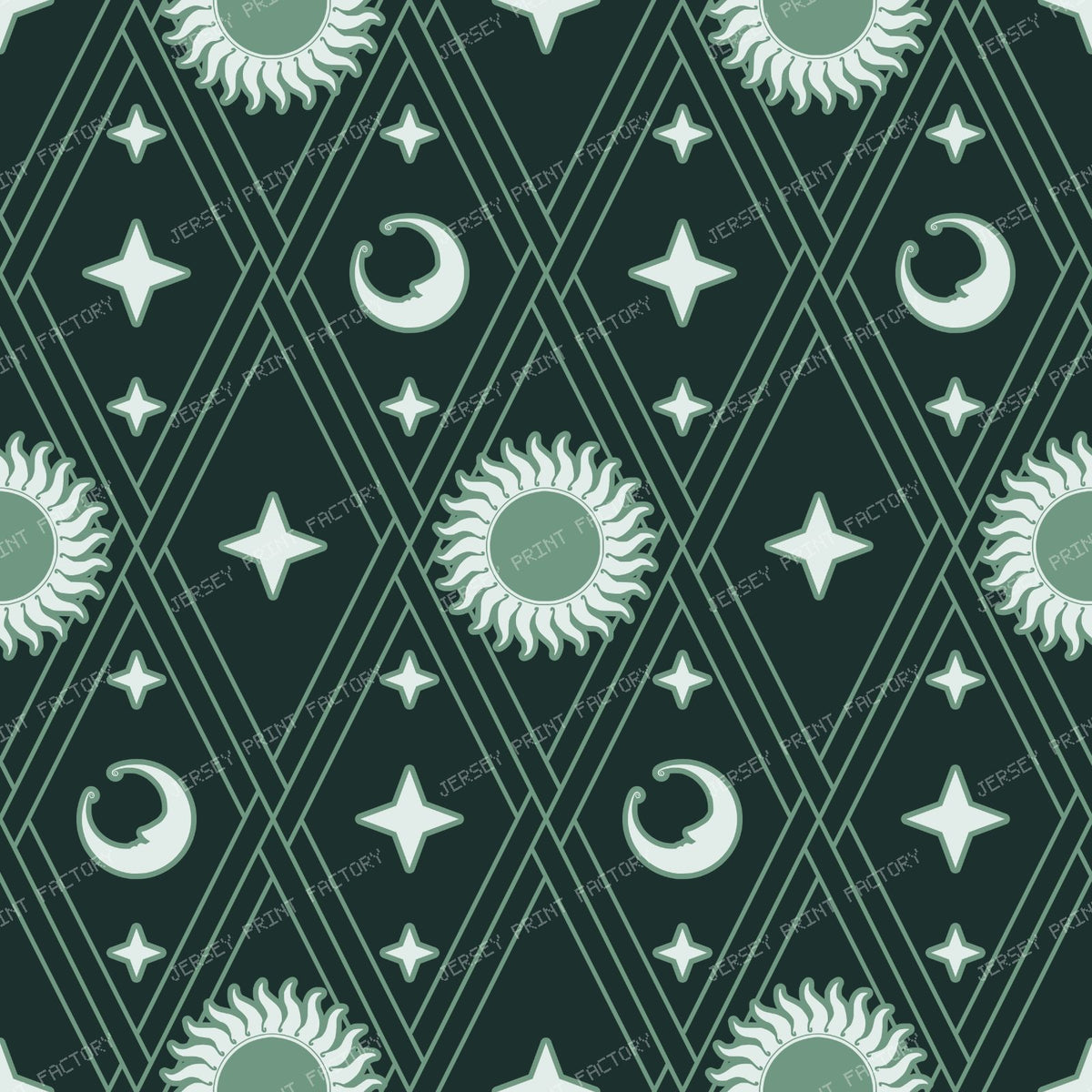 Astro-Harlequin Diamond Light - Midnight Hearth — Cosmic Nebula