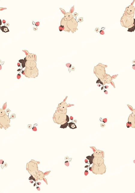 Sweet Bunnies Collection | Minimal Rabbits - Cream
