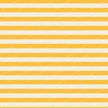 Bateau Stripes in Cream and Lemon Yellow