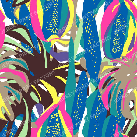 Monstera Deliciosa Floral-Multi