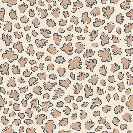 Abstract Petal Terrazzo Terracotta