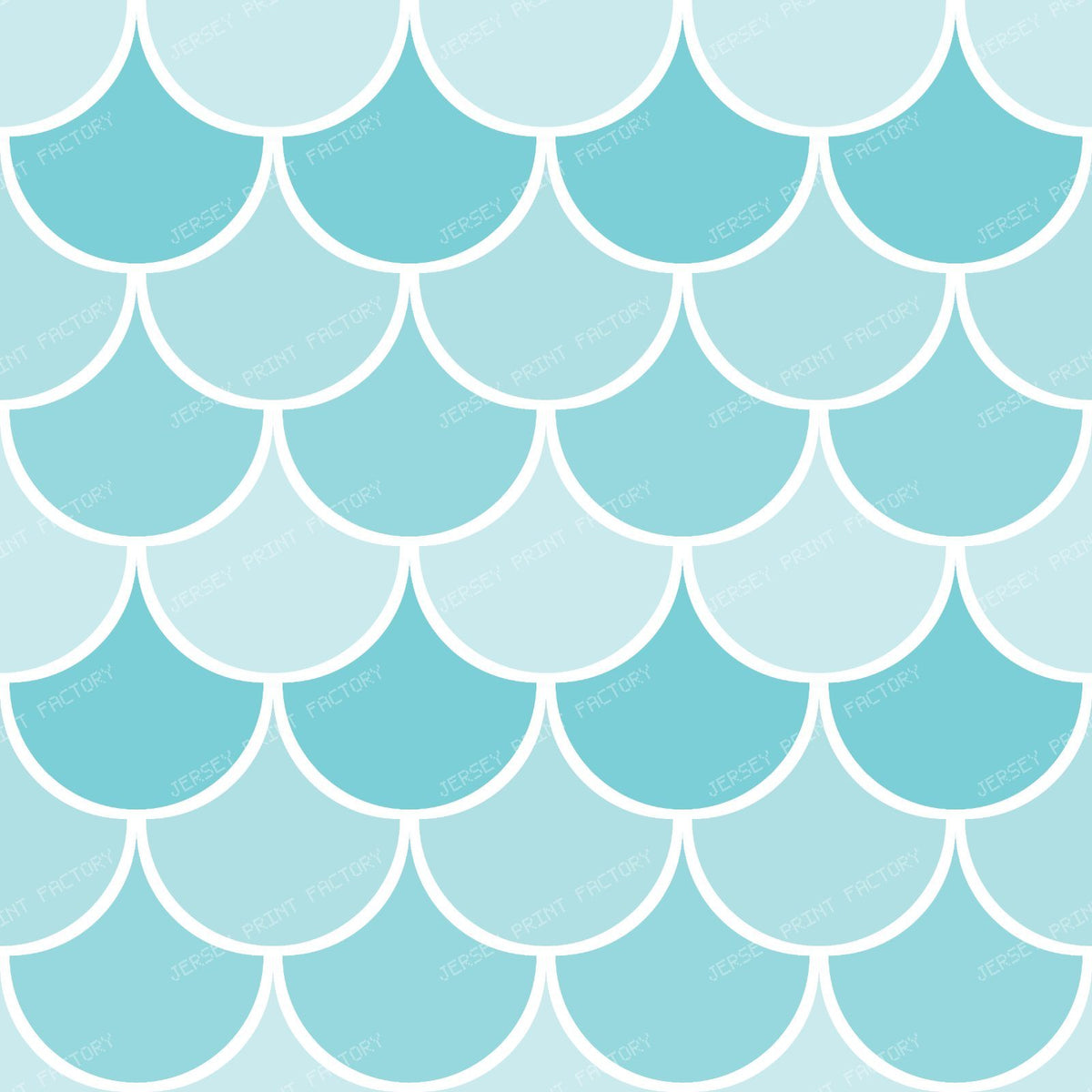 Blue Mermaid Scales, Dragon Scales, Fish Scales, Arch Pattern