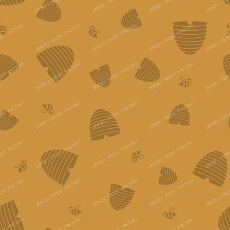 Busy Bees and Beehives Farmhouse Blender/ Old Harvest Lane Bumble Bee Yellow