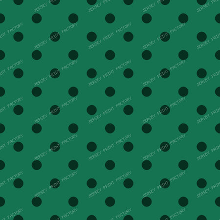 Sunlit Tiny Poka Dots — Light Green with Dark Green Spots