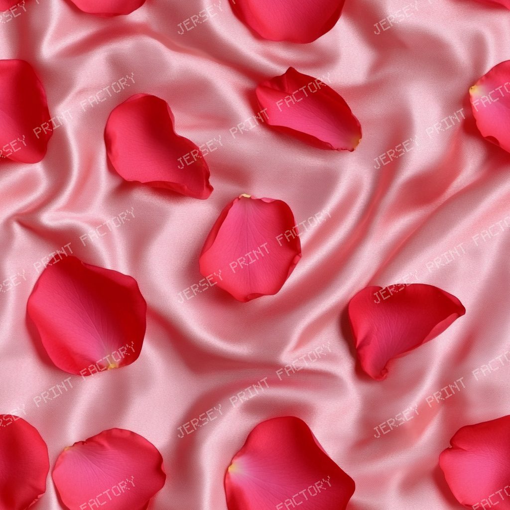 Silk And Rose Petals