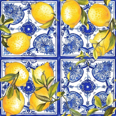 Sicilian Lemon Tiles No. 38