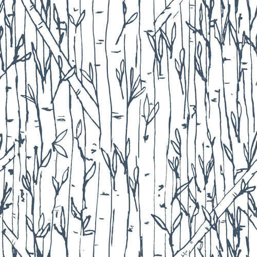 Bamboo Forest in blue green