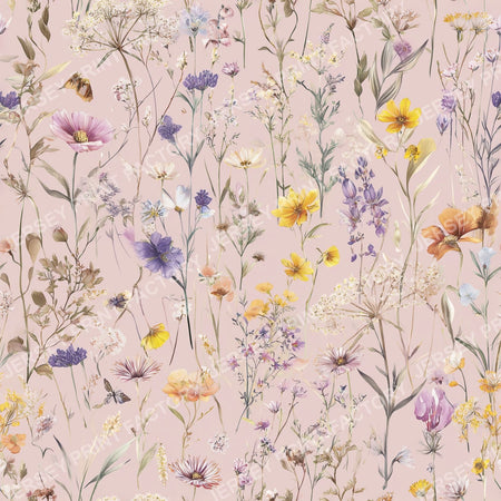 Artistic Wildflower Garden