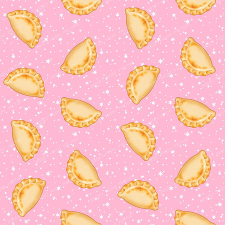 Large Galaxy Pierogi Dumplings On Pink
