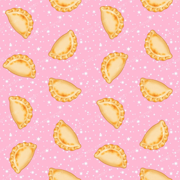 Large Galaxy Pierogi Dumplings On Pink