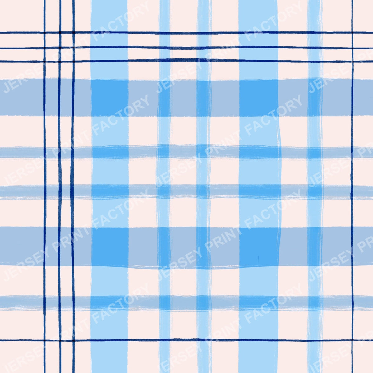 Classic Blue Checks