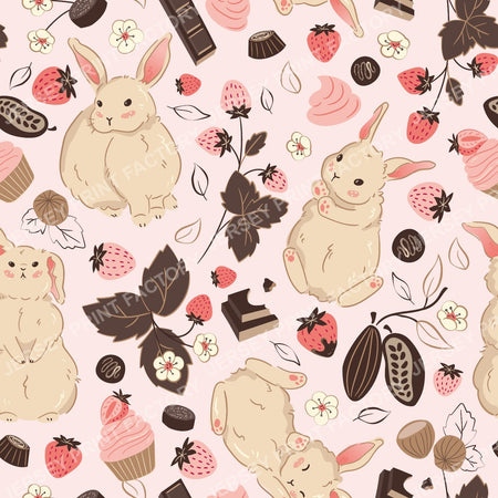 Sweet Bunnies Collection | Strawberries and Rabbits