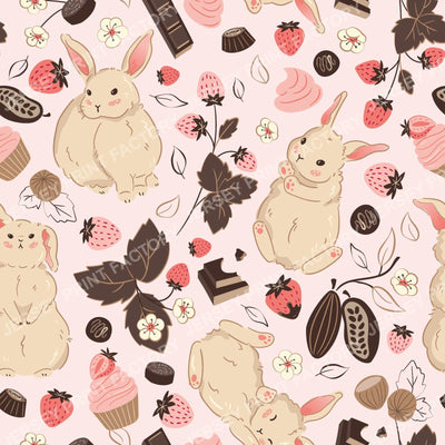 Sweet Bunnies Collection | Strawberries and Rabbits