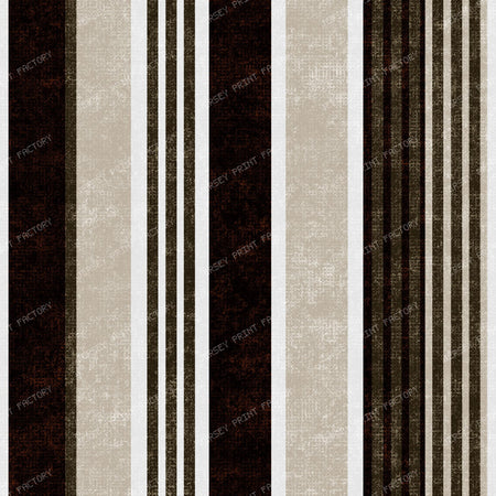 Ticking Stripe — Charcoal Black