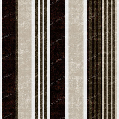 Ticking Stripe — Charcoal Black