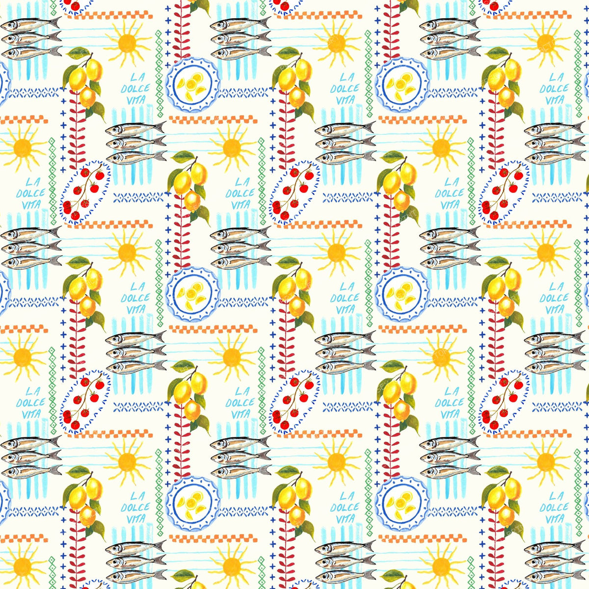 Capri Lemons and Sardines