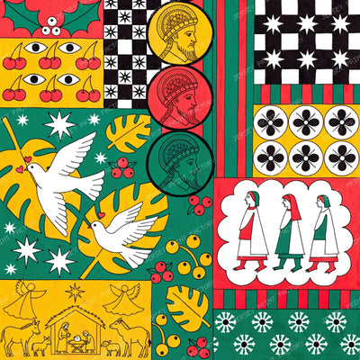Maximalist Christmas Patchwork