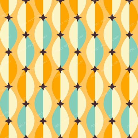 2026 PJP 100 — 71 Geometric vibe with a Mid Century Modern Feel - Orange