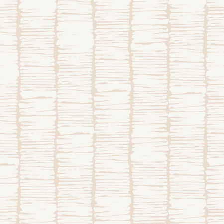 Perry - Vertical Texture Stripes  - Dusky Blue — Warm White & Soft Peach
