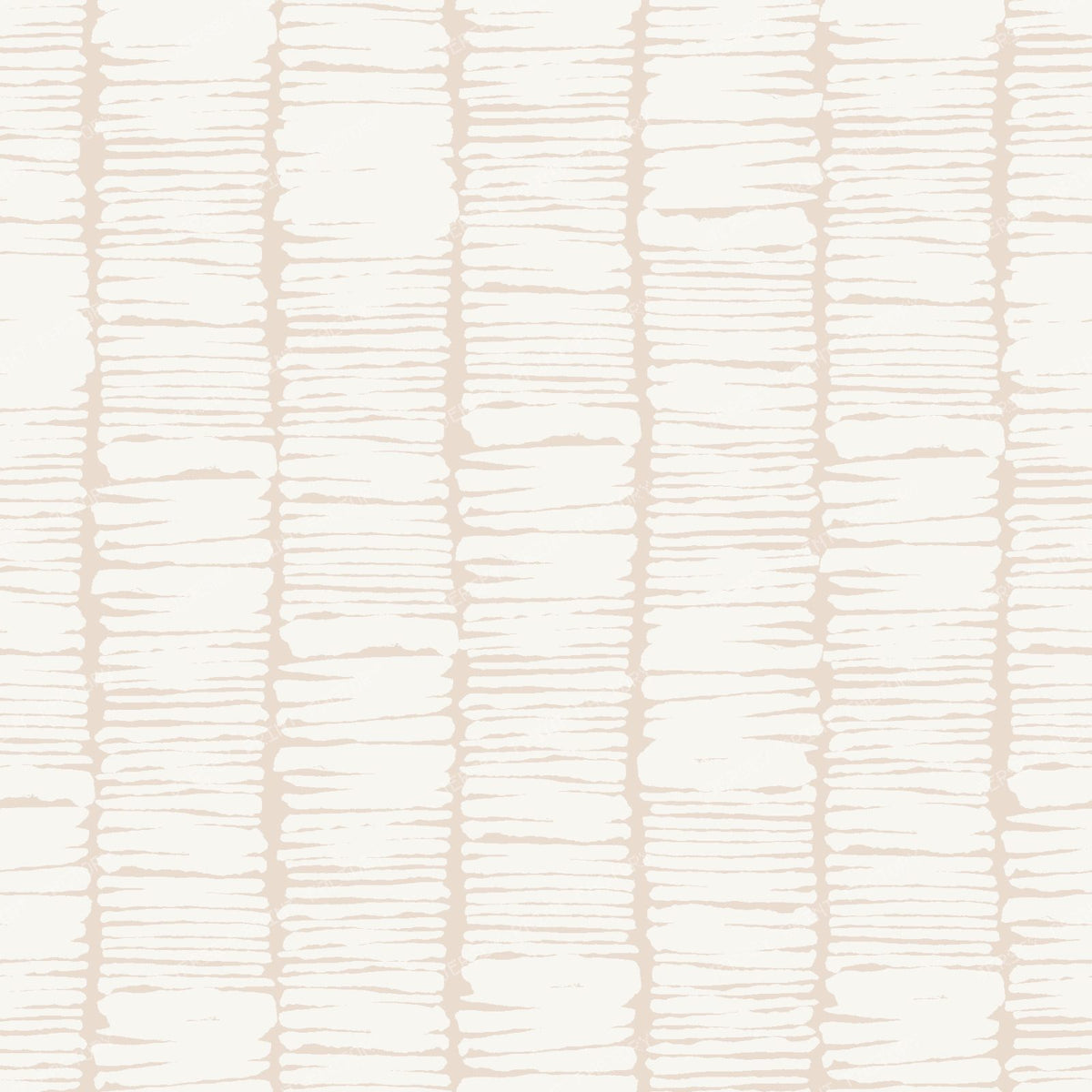 Perry - Vertical Texture Stripes  - Dusky Blue — Warm White & Soft Peach