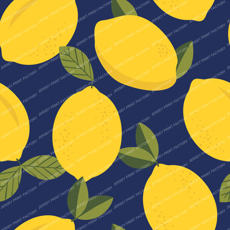 Amalfi Lemon Toss in Navy Blue  Update