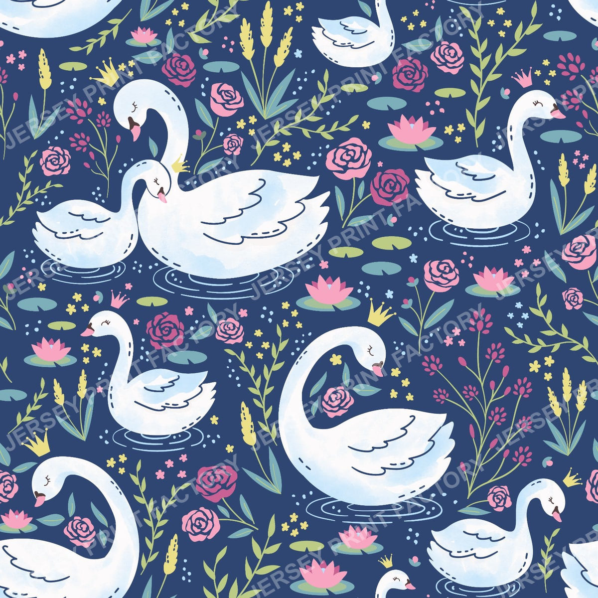 Swan Princess Collection | Full Color Swans