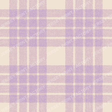Plaid Pastel Vintage Pattern. Soft Retro Checkered Design. Lavender