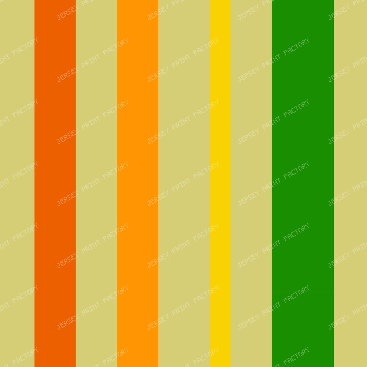 Mediterranean Oranges Stripes