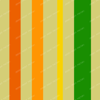 Mediterranean Oranges Stripes