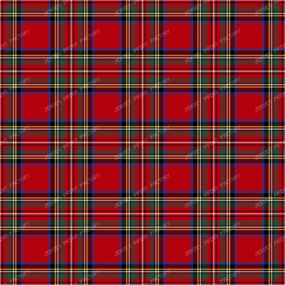 Red Tartan pattern. Royal Stewart. Stuart tartan plaid pattern. Checkered pattern.