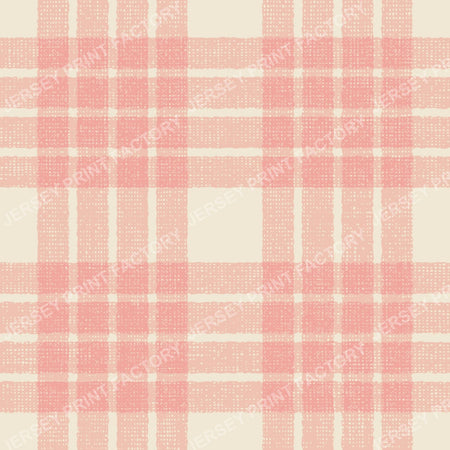 Plaid Pastel Vintage Pattern. Soft Retro Checkered Design. Pink