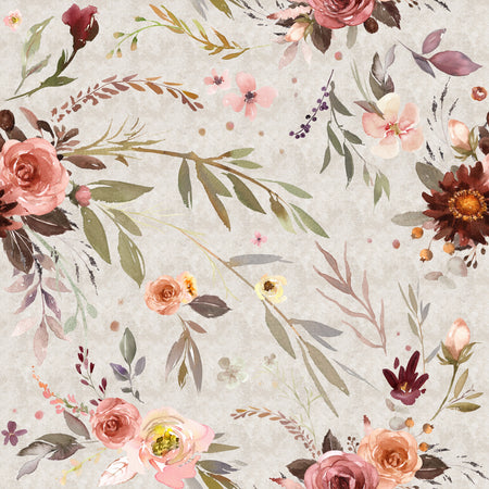 Sienna’s Floral on Flax