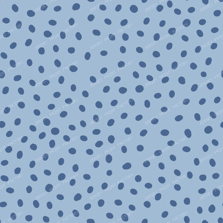 Nouveau Flora Dots Mid Blue
