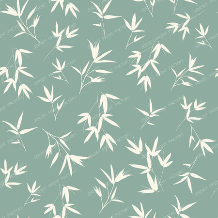 Bamboo Leaves on sea green