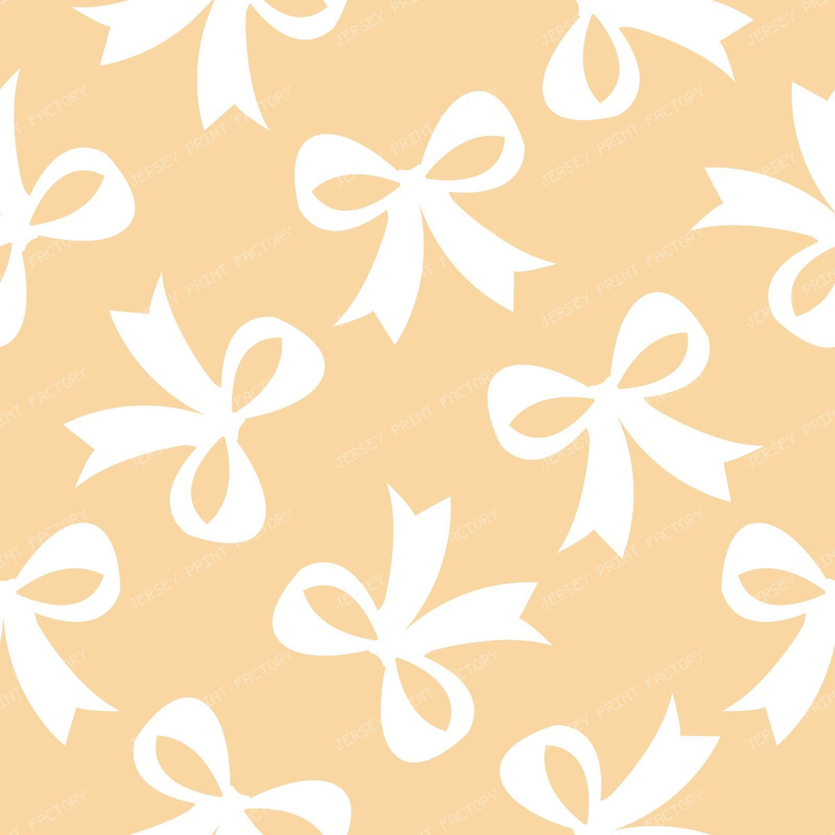 Bow Pattern, Coquette Bow, Ribbon, Cute Bow, White Bow, Black — Beige 2