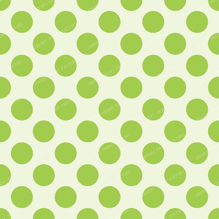 Blue Polka Dots, Polka Dot Pattern, Retro Pattern — Green