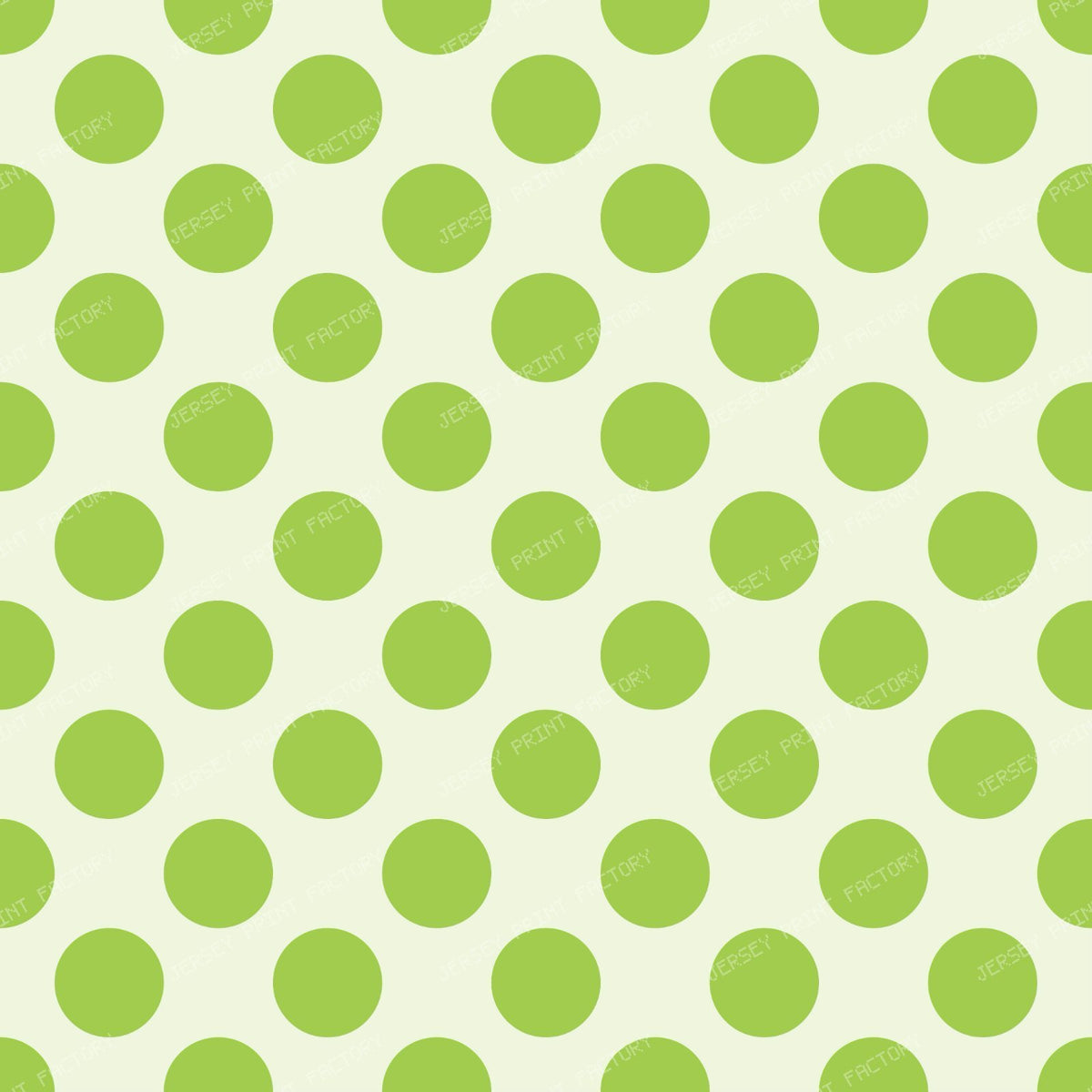 Blue Polka Dots, Polka Dot Pattern, Retro Pattern — Green