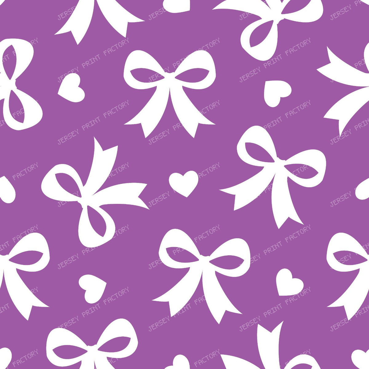 Bow Pattern, Coquette Bow, Ribbon, Cute Bow, White Bow, Hearts, Black — Purple 1