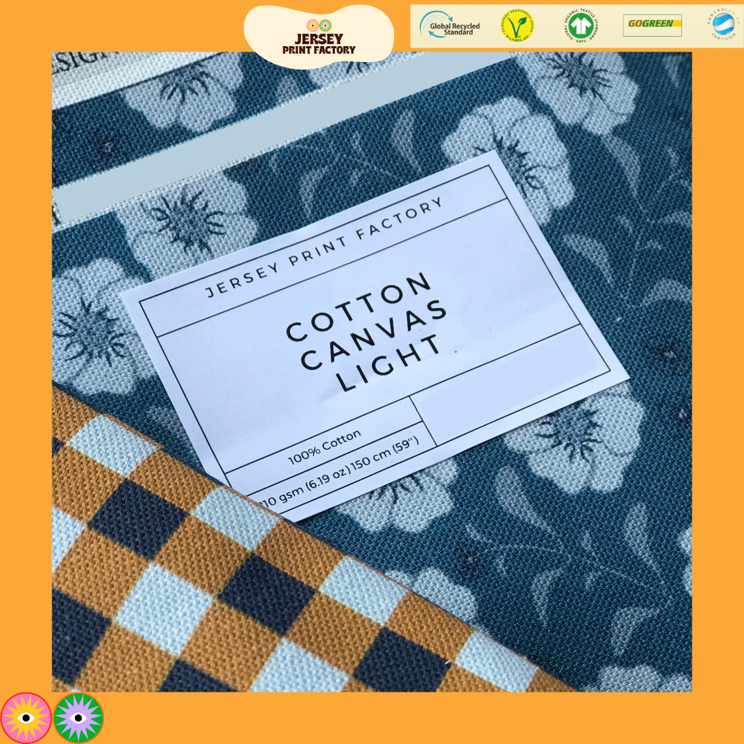 Print your own Cotton Canvas fabric