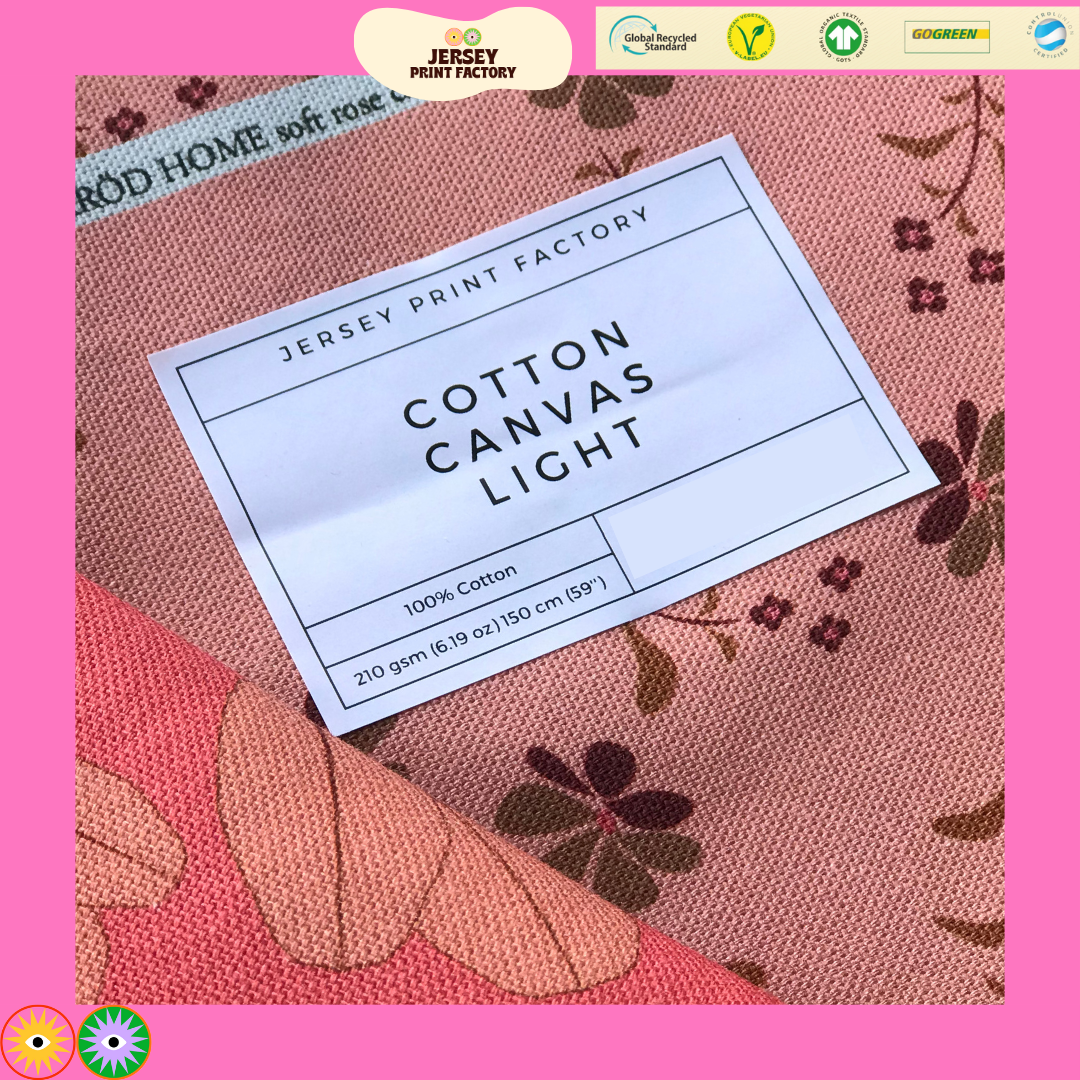 Print your own Cotton Canvas fabric