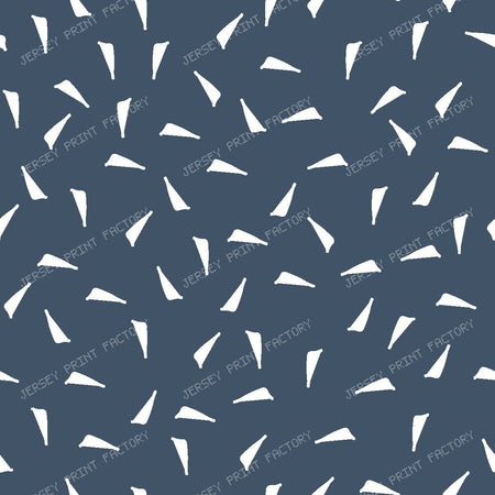Organic Confetti Toss — Navy Blue