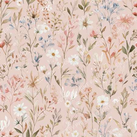 Watercolor Artistic Boho Garden