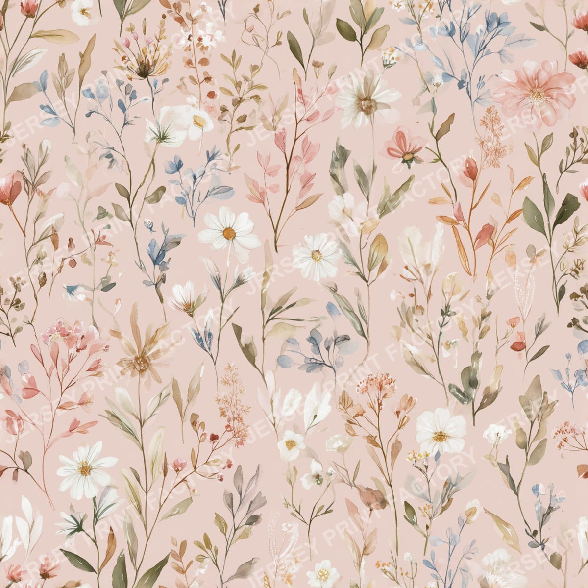 Watercolor Artistic Boho Garden