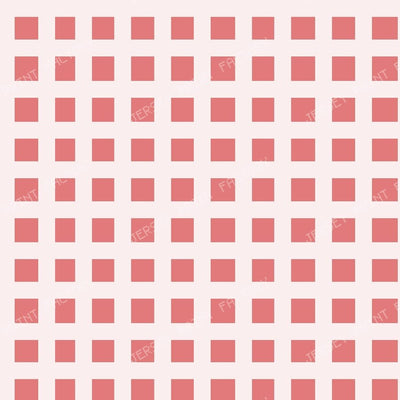 Pink Geometric Grid color blocks on Blush — Coral Pink Geometric Grid color blocks