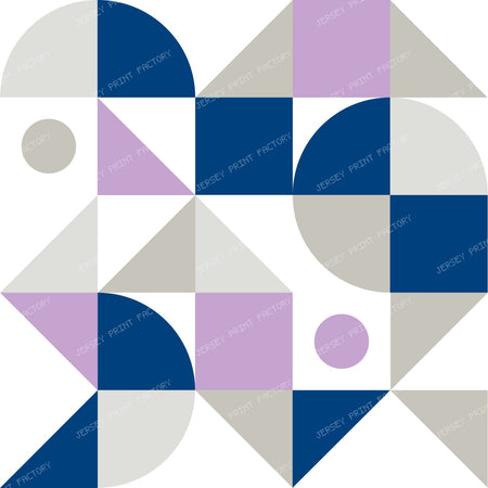 Colorful Bauhaus Pattern, Retro Pattern, Geometric Pattern — Colorful 14