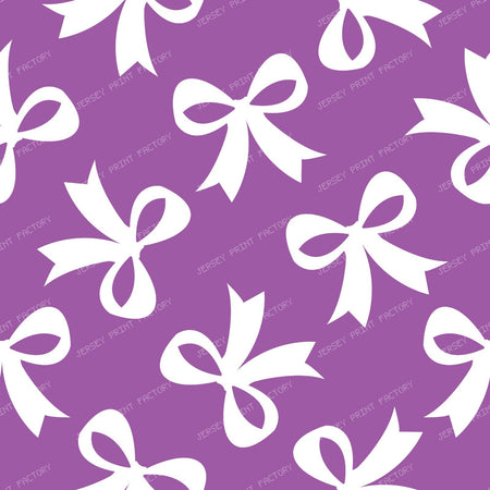 Bow Pattern, Coquette Bow, Ribbon, Cute Bow, White Bow, Black — Purple 1