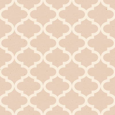 Moroccan Quatrefoil  Beige